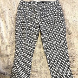 Stretchy Patterned Dress Pants